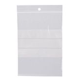 Plastic zak met snelsluiting - 06x08 cm - per 100st