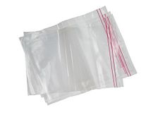 Plastic zak met snelsluiting - 15x20 cm - per 100st