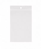 Plastic zak met snelsluiting - 10x28 cm - per 100st