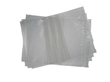 Plastic zak met snelsluiting - 22x28 cm - per 100st