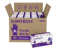 Handschoenen Kimtech SC Nitrile paars kort 10x 90 st. maat XL