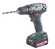 Accuboormachine - Metabo - 14,4V - 2 accu's/lader/koffer