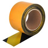 Vloermarkeringstape PT-5125 - geel/zwart - 10 m x 50 mm