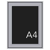 Kliklijst Compasso A4 waterdicht - profiel 37 mm - geadoniseerd