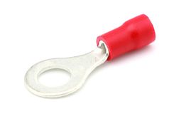 Ring kabelschoen - M6 rood geïsol. 0,5~1,5 mm - per 100 stuks