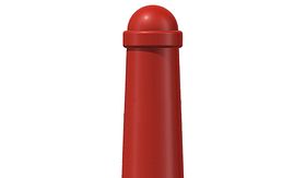 X-Last® GOLA - RAL 3020 - 800x150/110 mm Ø - instorten