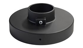 Aluminium kap - 60 mm Ø - voor aluminium zuilkoker