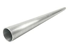 Buispaal - Ø 48 mm - aluminium - zonder ankers