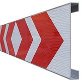 BB17 schrikhekplank - Klasse 3 - pijlmotief 2R - omgezet profiel