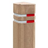 Beige antiparkeerpalen