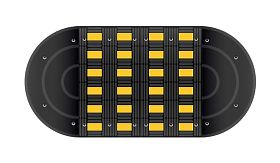 Verkeersdrempel Big Ramp 5 - 1860x895x50 mm