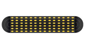 Verkeersdrempel Big Ramp 7 - 3860x895x70 mm