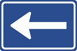 Verkeersbord RVV C04l - 600x400 mm - DOR 20 jaar Re-Sign