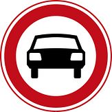 Verkeersbord RVV C06 - Ø 400 mm - DOR 20 jaar Re-Sign