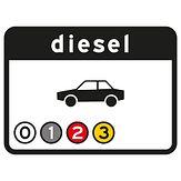 Verkeersbord DOR 20 jaar - RVV model C22e4 - 530x400 mm