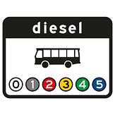 Verkeersbord RVV C22e9 - Toegang voor emissieklasse 6