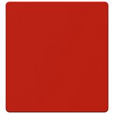 DOR verkeersbord - zonder folie - rood RAL 3020 - 600x600 mm