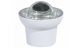 Glasbolreflector LUX 1 - 50 mm Ø - wit - overrijdbaar - los