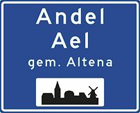 Verkeersbord RVV model H01d - Bebouwde kom