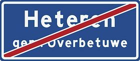 Verkeersbord RVV model H02b - Einde bebouwde kom