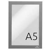 Informatiekader DURAFRAME® A5 - zilver - verpakking 10 stuks