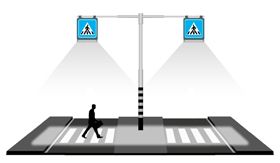 Intern verlichte borden & aanstraalverlichting