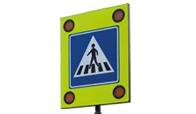 LED attentiebord met dynamische aansturing