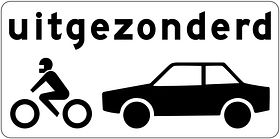 Verkeersbord Re-Sign 20 jaar - RVV model OB57 - 600x300 mm