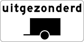 Verkeersbord Re-Sign 20 jaar - RVV model OB60 - 600x300 mm