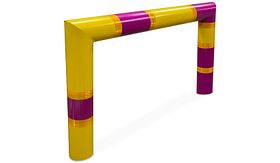 Octopus beugel - 1500x1100x159 mm Ø - uitneembaar