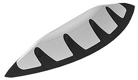 Rijbaanafscheiding ORKA I - TIP TOE - 920x200x100 mm