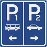 Parkeerplaats verwijsbord