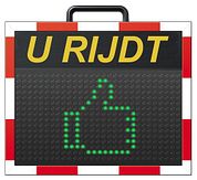 POL V3000 VARIO - 1 accukast + 230V (vast) - LED groen/rood