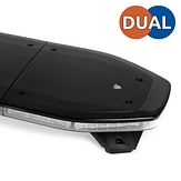 Dakset Raiden HE - T12 - 122 cm -DUAL - amber/blw - zwarte kap