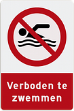 Recreatiebord met pictogram en tekst naar keuze