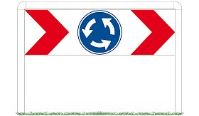 Rotondeportaal A - IND 90 - wit RAL 9010 - Klasse 3