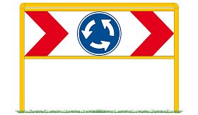 Rotondeportaal A - RB 60 - geel RAL 1023 - Klasse 3