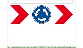 Rotondeportaal A - RB 80 - wit RAL 9010 - Klasse 3