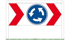 Rotondeportaal C - IND 90 - wit RAL 9010 - Klasse 3