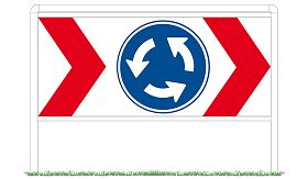 Rotondeportaal C - RB 60 - wit RAL 9010 - Klasse 3