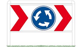 Rotondeportaal C - RB 90 - wit RAL 9010 - Klasse 3