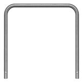Sluishek - vast - zonder tussenbuis - 100 cm hoog - Ø 48 mm