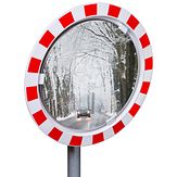 Verkeersspiegel - RVS anti-condens