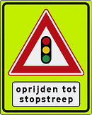 Attentiebord met eigen tekst en pictogram