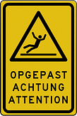 Attentiebord met eigen tekst en pictogram