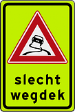 Attentiebord met aanpasbare tekst en pictogram
