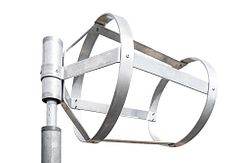 Draaistel - aluminium - Ø40 cm - t.b.v. windzak