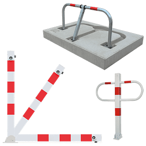 Neerklapbare afzetpalen & beugels