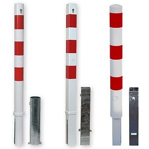 Uitneembare afzetpalen