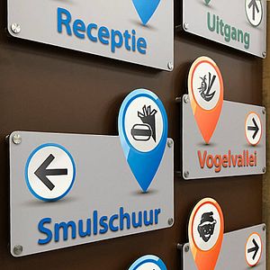 Bewegwijzering voor bedrijven